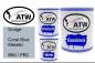 Preview: Dodge, Coral Blue Metallic, B80 / PB2: 1L Lackdose + 1L Klarlack + 500ml Härter - Set, von ATW Autoteile West.
